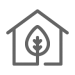 green house, eco, leaf